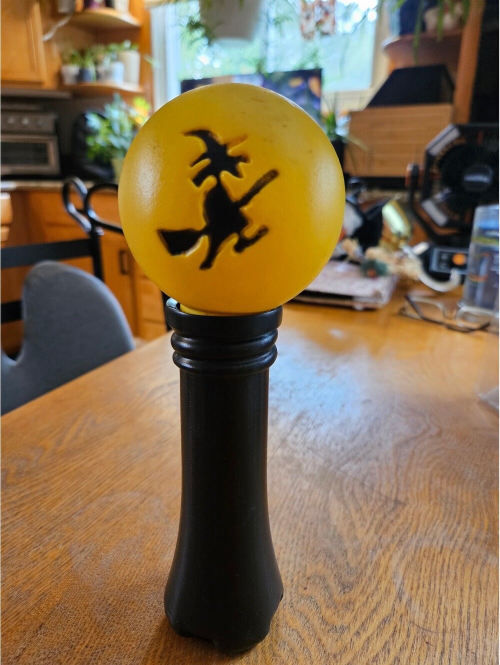 Vintage Halloween  blow mold flashlights - 3